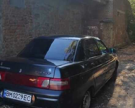 Чорний ВАЗ 2110, об'ємом двигуна 1.6 л та пробігом 267 тис. км за 1400 $, фото 3 на Automoto.ua