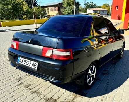 Черный ВАЗ 2110, объемом двигателя 1.6 л и пробегом 200 тыс. км за 2100 $, фото 2 на Automoto.ua