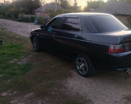 Черный ВАЗ 2110, объемом двигателя 1.6 л и пробегом 255 тыс. км за 2400 $, фото 4 на Automoto.ua