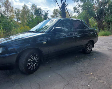 Черный ВАЗ 2110, объемом двигателя 1.6 л и пробегом 182 тыс. км за 2150 $, фото 7 на Automoto.ua