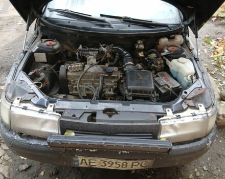 Чорний ВАЗ 2110, об'ємом двигуна 1.6 л та пробігом 150 тис. км за 738 $, фото 7 на Automoto.ua