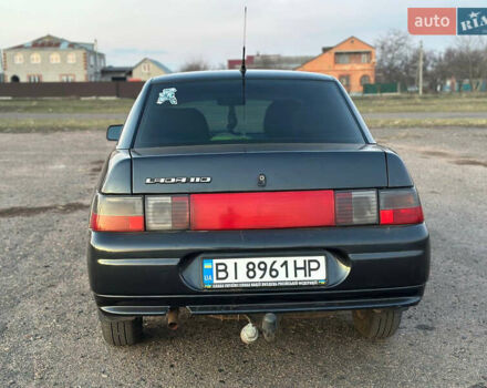 Черный ВАЗ 2110, объемом двигателя 1.6 л и пробегом 115 тыс. км за 2700 $, фото 5 на Automoto.ua