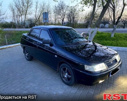 Черный ВАЗ 2110, объемом двигателя 16 л и пробегом 200 тыс. км за 2600 $, фото 1 на Automoto.ua
