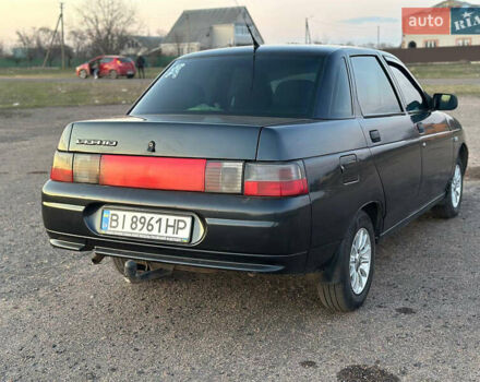 Черный ВАЗ 2110, объемом двигателя 1.6 л и пробегом 115 тыс. км за 2700 $, фото 6 на Automoto.ua