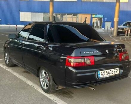 Черный ВАЗ 2110, объемом двигателя 1.62 л и пробегом 212 тыс. км за 2250 $, фото 3 на Automoto.ua