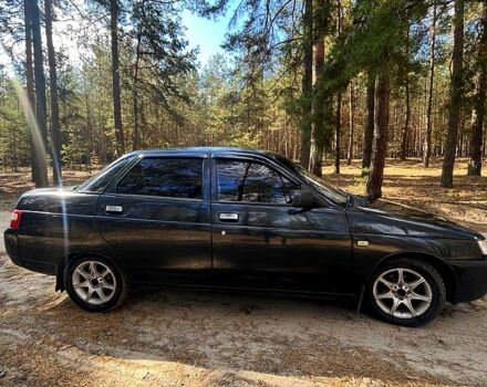 Чорний ВАЗ 2110, об'ємом двигуна 1.6 л та пробігом 170 тис. км за 1600 $, фото 3 на Automoto.ua