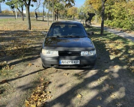 Черный ВАЗ 2110, объемом двигателя 1.6 л и пробегом 170 тыс. км за 1600 $, фото 5 на Automoto.ua