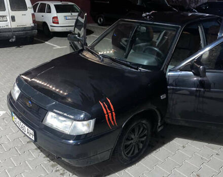 Чорний ВАЗ 2110, об'ємом двигуна 1.6 л та пробігом 250 тис. км за 1600 $, фото 3 на Automoto.ua