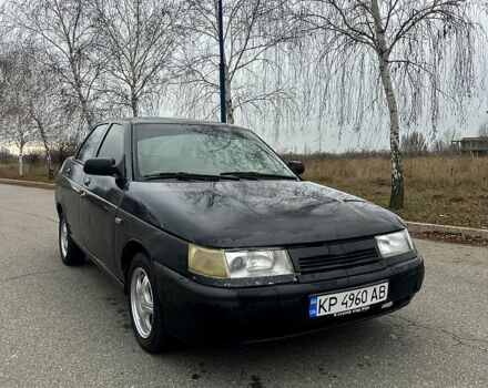 Чорний ВАЗ 2110, об'ємом двигуна 1.6 л та пробігом 350 тис. км за 1350 $, фото 3 на Automoto.ua