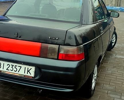 Черный ВАЗ 2110, объемом двигателя 1.6 л и пробегом 300 тыс. км за 1850 $, фото 2 на Automoto.ua