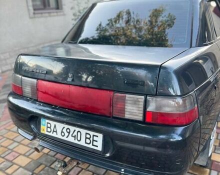Чорний ВАЗ 2110, об'ємом двигуна 1.6 л та пробігом 412 тис. км за 1760 $, фото 1 на Automoto.ua