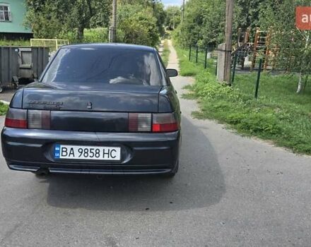 Чорний ВАЗ 2110, об'ємом двигуна 1.6 л та пробігом 348 тис. км за 2000 $, фото 4 на Automoto.ua