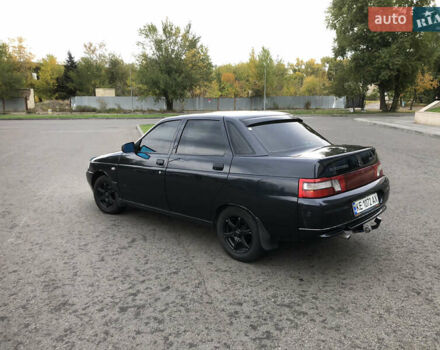 Чорний ВАЗ 2110, об'ємом двигуна 1.6 л та пробігом 220 тис. км за 2450 $, фото 4 на Automoto.ua