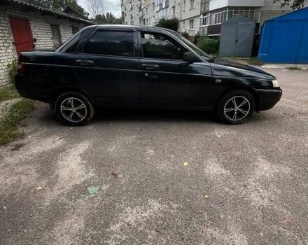 Черный ВАЗ 2110, объемом двигателя 1.6 л и пробегом 130 тыс. км за 2400 $, фото 2 на Automoto.ua