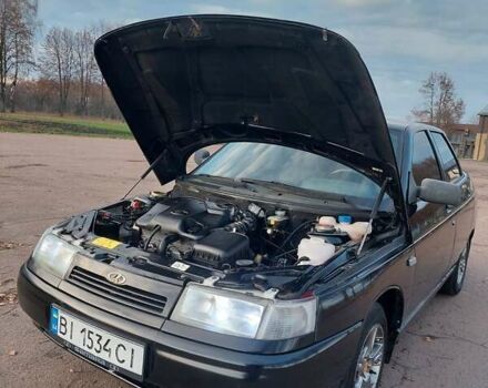 Черный ВАЗ 2110, объемом двигателя 1.6 л и пробегом 200 тыс. км за 2500 $, фото 33 на Automoto.ua