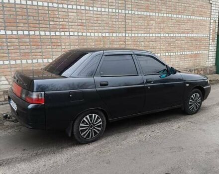 Черный ВАЗ 2110, объемом двигателя 1.6 л и пробегом 209 тыс. км за 2500 $, фото 8 на Automoto.ua