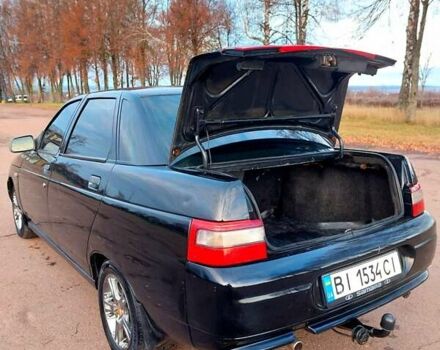 Черный ВАЗ 2110, объемом двигателя 1.6 л и пробегом 200 тыс. км за 2500 $, фото 27 на Automoto.ua