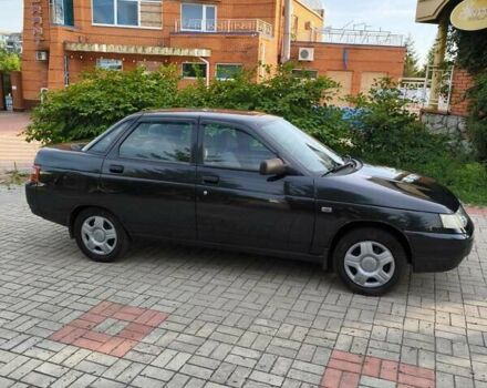 Черный ВАЗ 2110, объемом двигателя 1.6 л и пробегом 105 тыс. км за 2950 $, фото 1 на Automoto.ua