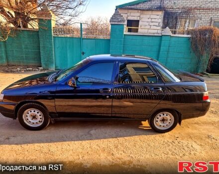 Черный ВАЗ 2110, объемом двигателя 1.6 л и пробегом 190 тыс. км за 2300 $, фото 6 на Automoto.ua