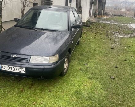 Черный ВАЗ 2110, объемом двигателя 1.6 л и пробегом 215 тыс. км за 950 $, фото 1 на Automoto.ua