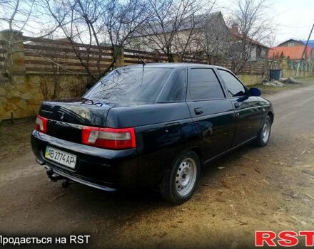 Черный ВАЗ 2110, объемом двигателя 16 л и пробегом 186 тыс. км за 2650 $, фото 3 на Automoto.ua