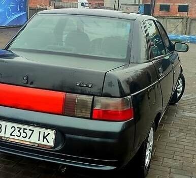 Чорний ВАЗ 2110, об'ємом двигуна 1.6 л та пробігом 300 тис. км за 1850 $, фото 1 на Automoto.ua