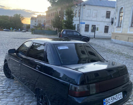 Чорний ВАЗ 2110, об'ємом двигуна 1.6 л та пробігом 131 тис. км за 2400 $, фото 4 на Automoto.ua