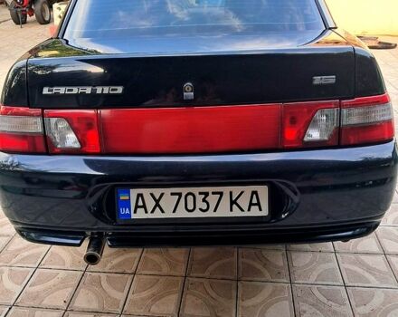 Черный ВАЗ 2110, объемом двигателя 1.6 л и пробегом 84 тыс. км за 3500 $, фото 1 на Automoto.ua