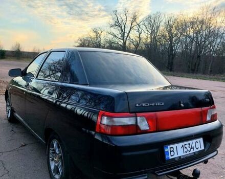 Черный ВАЗ 2110, объемом двигателя 1.6 л и пробегом 200 тыс. км за 2500 $, фото 1 на Automoto.ua