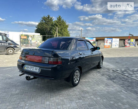 Чорний ВАЗ 2110, об'ємом двигуна 1.6 л та пробігом 240 тис. км за 2450 $, фото 5 на Automoto.ua