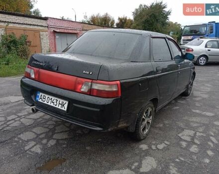 Черный ВАЗ 2110, объемом двигателя 1.6 л и пробегом 165 тыс. км за 1250 $, фото 2 на Automoto.ua