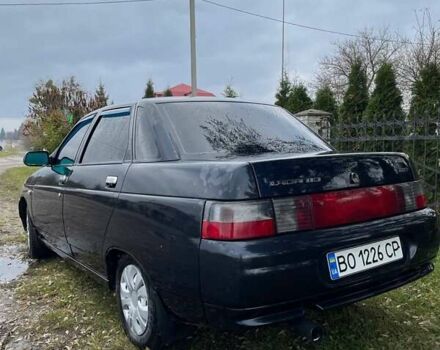 Черный ВАЗ 2110, объемом двигателя 1.6 л и пробегом 127 тыс. км за 2200 $, фото 6 на Automoto.ua