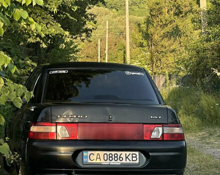 Черный ВАЗ 2110, объемом двигателя 1.6 л и пробегом 170 тыс. км за 2049 $, фото 2 на Automoto.ua