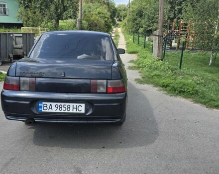 Черный ВАЗ 2110, объемом двигателя 1.6 л и пробегом 348 тыс. км за 2000 $, фото 5 на Automoto.ua