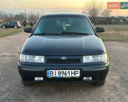 Черный ВАЗ 2110, объемом двигателя 1.6 л и пробегом 115 тыс. км за 2700 $, фото 1 на Automoto.ua
