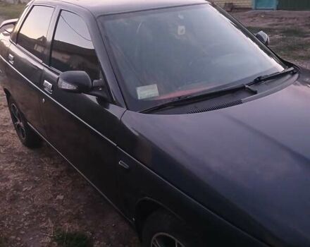 Чорний ВАЗ 2110, об'ємом двигуна 1.6 л та пробігом 207 тис. км за 2654 $, фото 3 на Automoto.ua