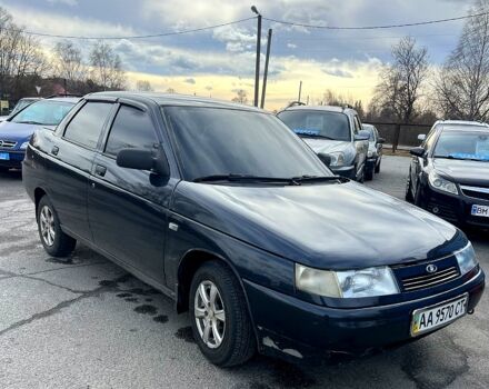 Черный ВАЗ 2110, объемом двигателя 16 л и пробегом 190 тыс. км за 1999 $, фото 1 на Automoto.ua