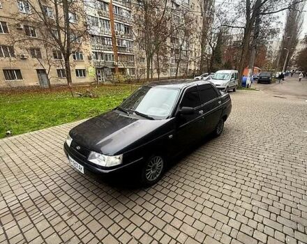 Черный ВАЗ 2110, объемом двигателя 1.6 л и пробегом 90 тыс. км за 2200 $, фото 1 на Automoto.ua