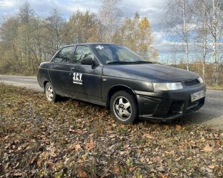 Чорний ВАЗ 2110, об'ємом двигуна 1.6 л та пробігом 333 тис. км за 800 $, фото 4 на Automoto.ua