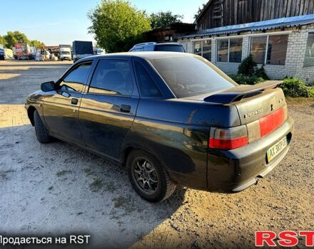 Черный ВАЗ 2110, объемом двигателя 1.6 л и пробегом 250 тыс. км за 1200 $, фото 3 на Automoto.ua