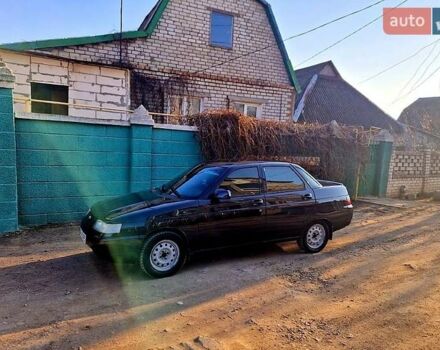 Черный ВАЗ 2110, объемом двигателя 1.6 л и пробегом 190 тыс. км за 2300 $, фото 2 на Automoto.ua