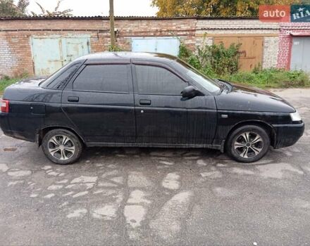 Черный ВАЗ 2110, объемом двигателя 1.6 л и пробегом 165 тыс. км за 1250 $, фото 1 на Automoto.ua