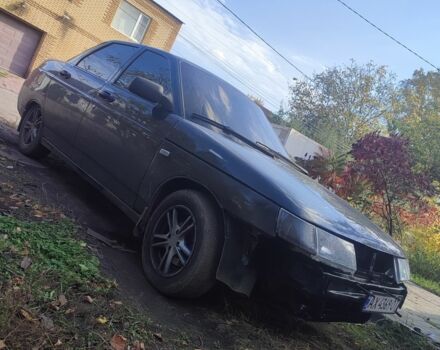 Черный ВАЗ 2110, объемом двигателя 1.6 л и пробегом 215 тыс. км за 2250 $, фото 1 на Automoto.ua