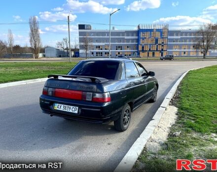 Черный ВАЗ 2110, объемом двигателя 1.6 л и пробегом 172 тыс. км за 1350 $, фото 4 на Automoto.ua