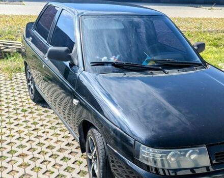 Черный ВАЗ 2110, объемом двигателя 1.6 л и пробегом 197 тыс. км за 2100 $, фото 2 на Automoto.ua