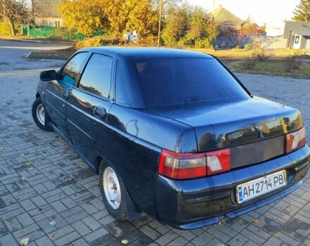 Черный ВАЗ 2110, объемом двигателя 1.6 л и пробегом 195 тыс. км за 1950 $, фото 4 на Automoto.ua