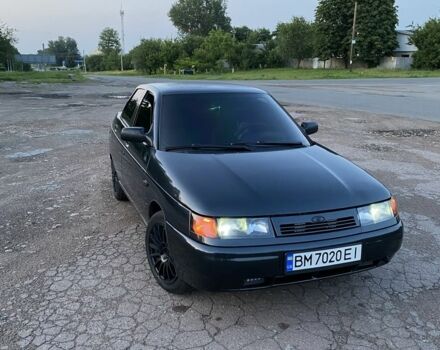 Черный ВАЗ 2110, объемом двигателя 1.6 л и пробегом 209 тыс. км за 3100 $, фото 4 на Automoto.ua