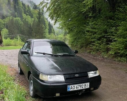Чорний ВАЗ 2110, об'ємом двигуна 1.6 л та пробігом 122 тис. км за 1100 $, фото 2 на Automoto.ua