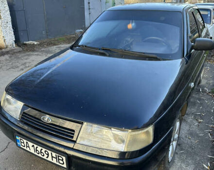 Черный ВАЗ 2110, объемом двигателя 1.6 л и пробегом 207 тыс. км за 2300 $, фото 1 на Automoto.ua