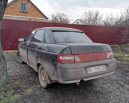 Чорний ВАЗ 2110, об'ємом двигуна 2 л та пробігом 170 тис. км за 1250 $, фото 5 на Automoto.ua